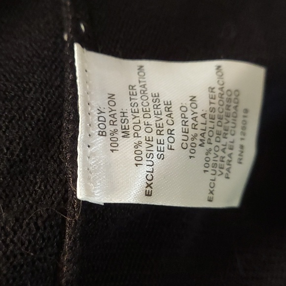 Joseph A. Lightweight "Is It Silk?" Cardigan With Floral Embellishment - Picture 6 of 6